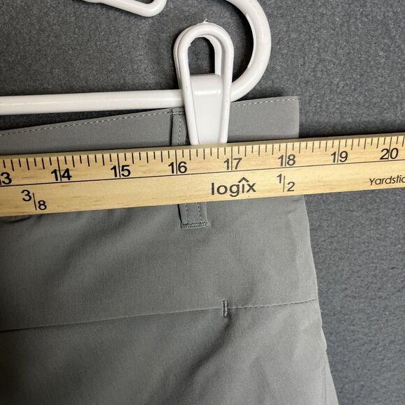 Fabletics The Only Pants Mens Light Gray Performance Golf Stretch sz 32/30 - Picture 8 of 10